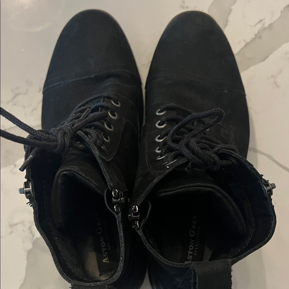 Men's Black Leather boots